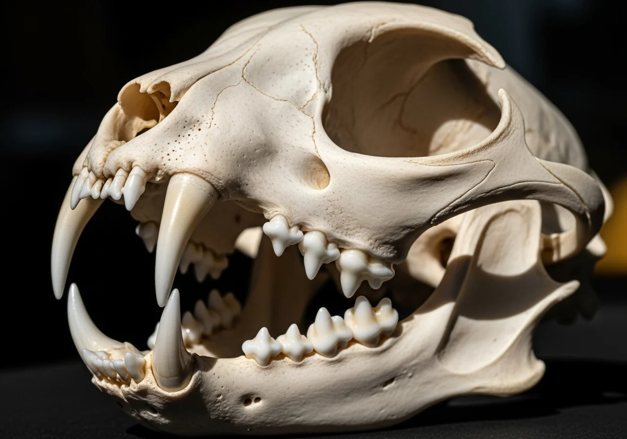 Katzenzähne – Gebiss eines obligaten Fleischfressers